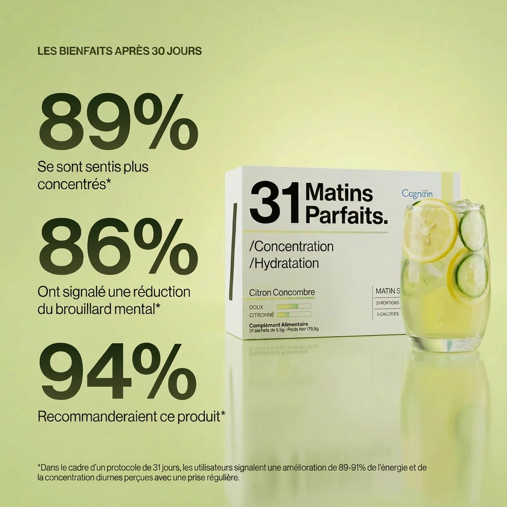 La première boisson au monde qui hydrate et répare les cellules cérébrales 
