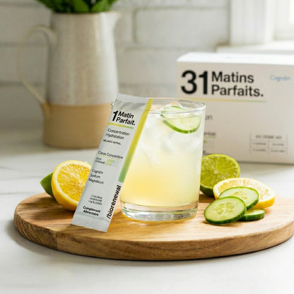La première boisson au monde qui hydrate et répare les cellules cérébrales 