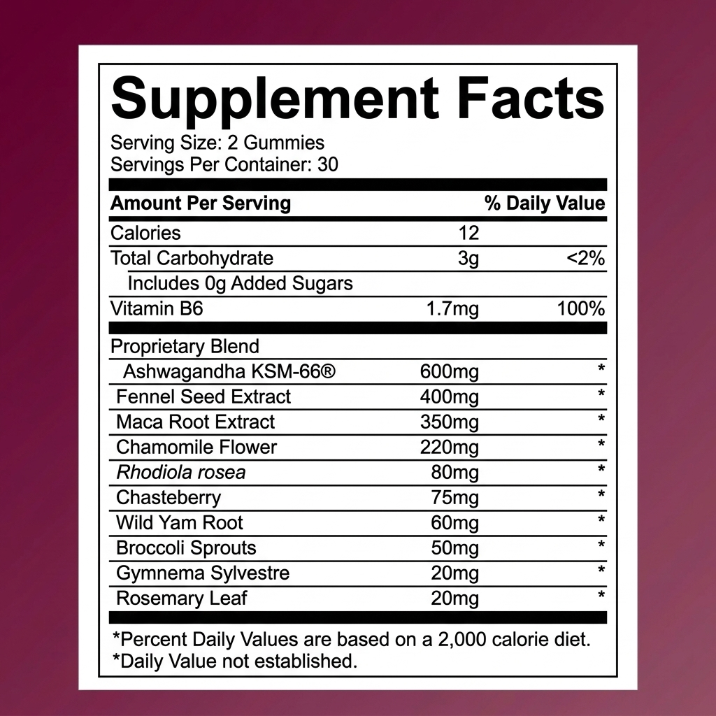Menora Hormone Balance Gummies