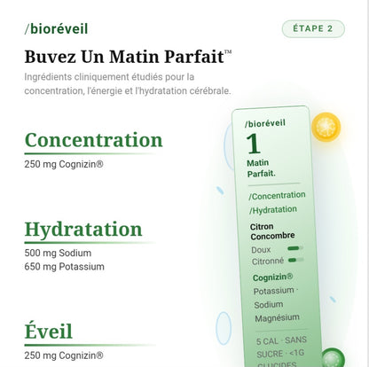 La première boisson au monde qui hydrate et répare les cellules cérébrales 
